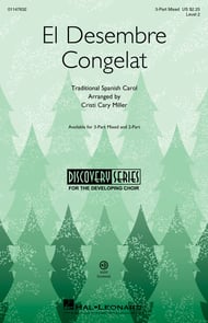 El Desembre Congelat Three-Part Mixed choral sheet music cover Thumbnail